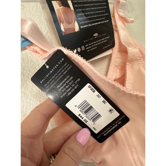 Bali Wirefree Double Support Back Smoothing Bra, Womens SIze 36C - Picture 5 of 5